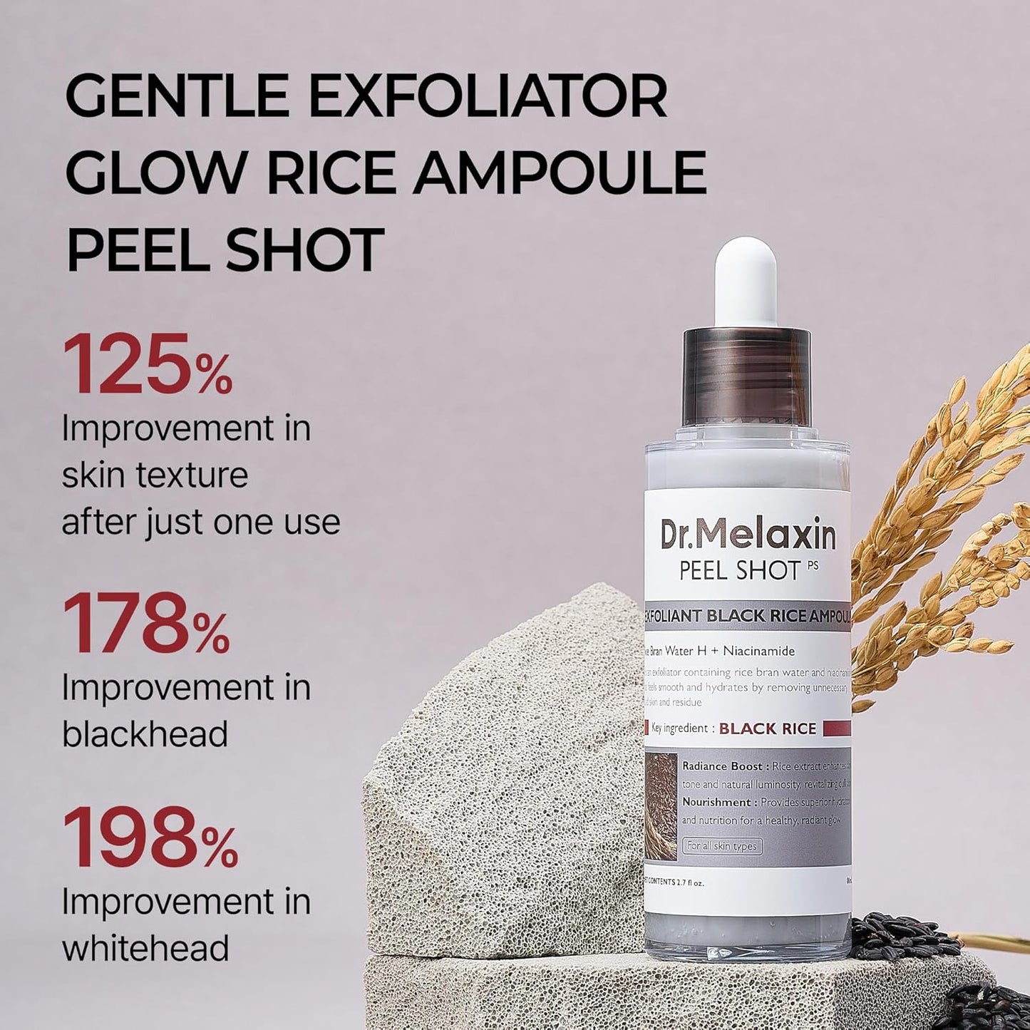 Dr.Melaxin Peel Shot Glow Rice Line