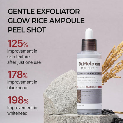 Dr.Melaxin Peel Shot Glow Rice Line