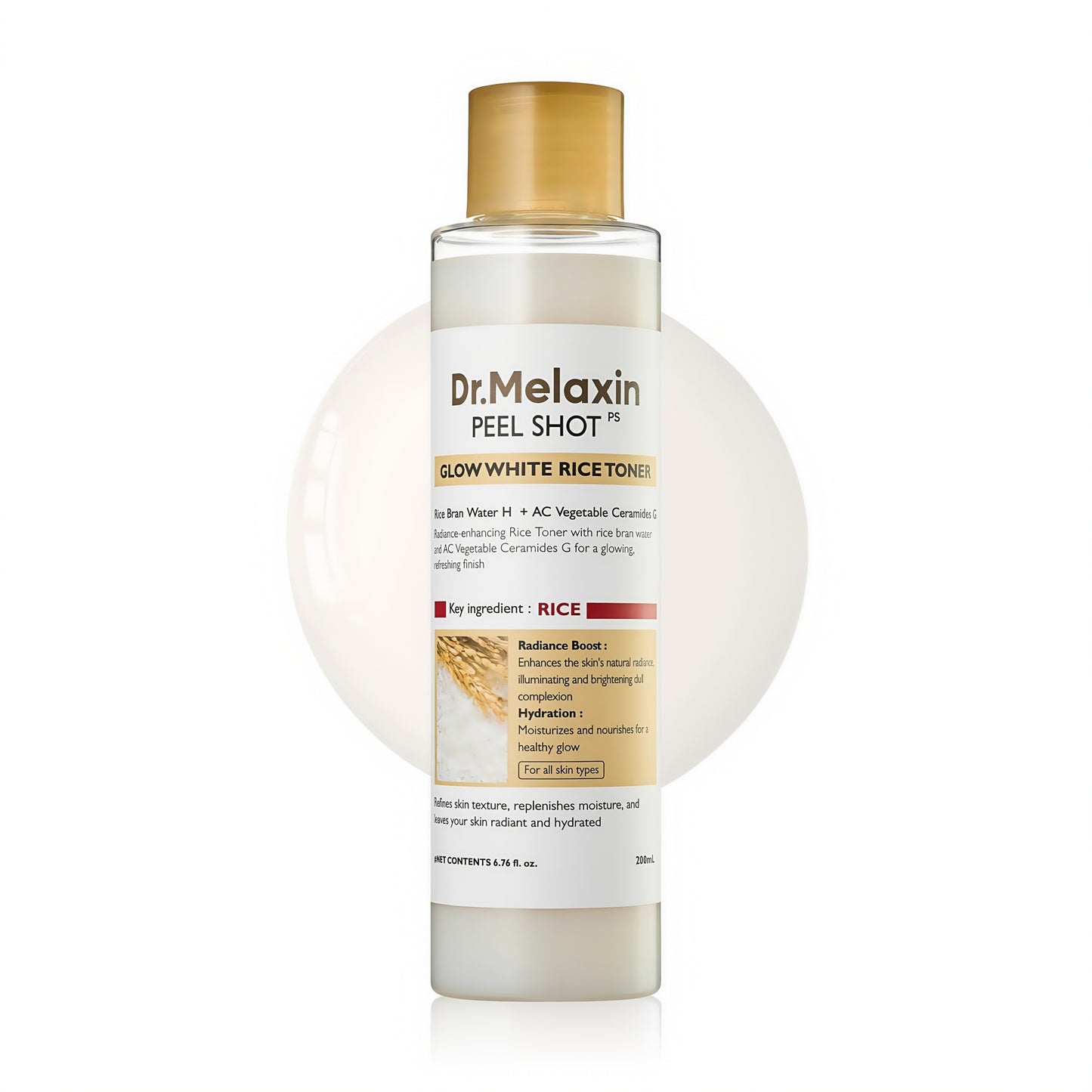 Dr.Melaxin Peel Shot Glow Rice Line